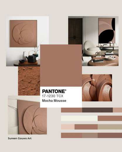 NEW: 'Enclosed' Ltd Ed - Mocha Mousse