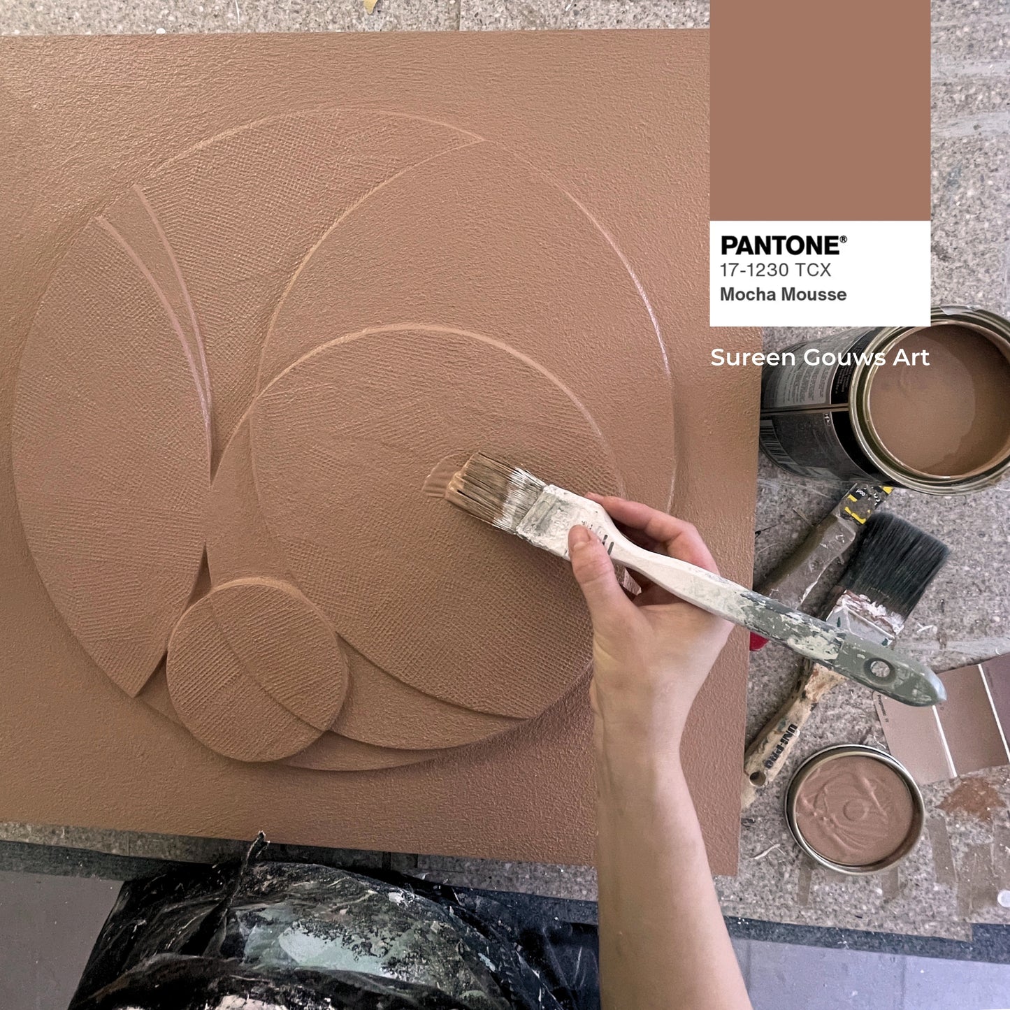 NEW: 'Enclosed' Ltd Ed - Mocha Mousse